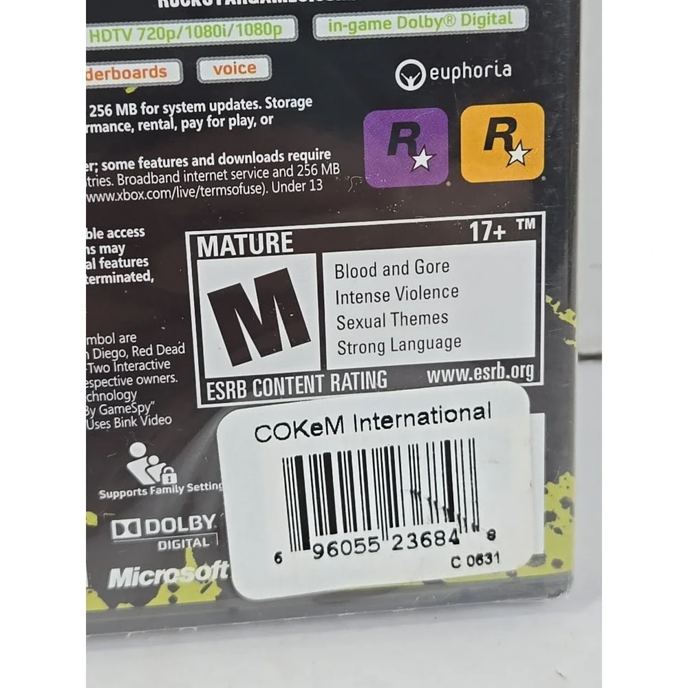 Red Dead Redemption: Undead Nightmare (Sony PlayStation 3, 2010) Brand New!